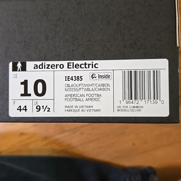 NIB Men's adidas adizero Electric Size 10 #IE4385 - Picture 9 of 9